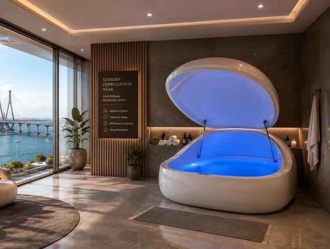 Spa and wellness deck