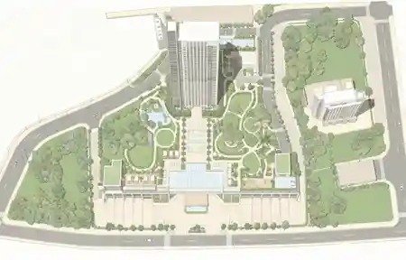 floor plan bandra bay — Penthouse floor plan